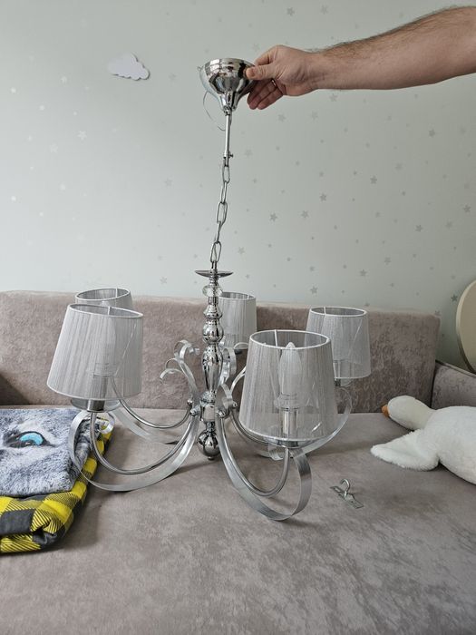 Люстра на 5 ламп