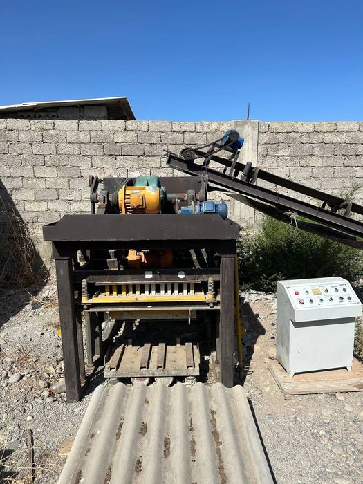 Блок гишт, евро шлакоблок ишлаб чикариш цехи , тайер бизнеси сотилади