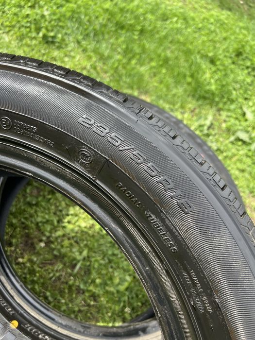 Летние шины 235/55/18 пара