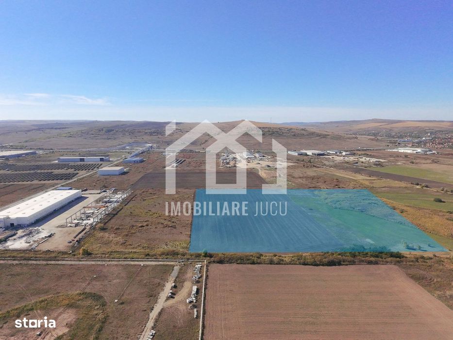 Platformă Industrială 48.921 mp | PUZ Aprobat | Tetarom Jucu