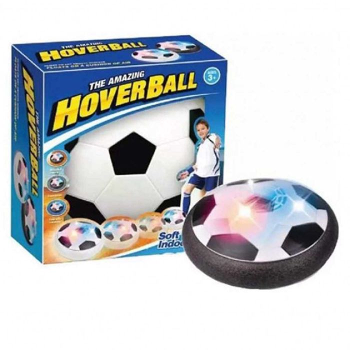 Светеща въртяща се футболна топка с защитна пяна и LED светлини