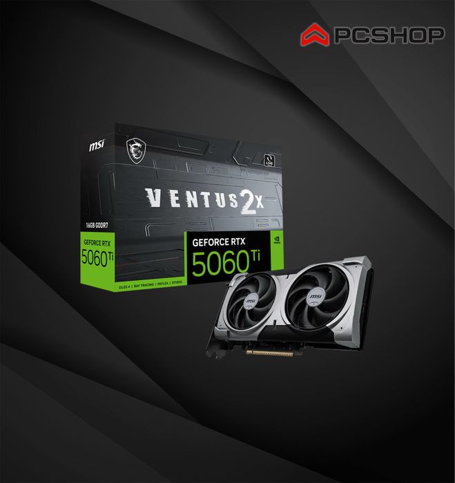 MSI GeForce RTX 5060 Ti VENTUS 2X OC Edition 16Gb