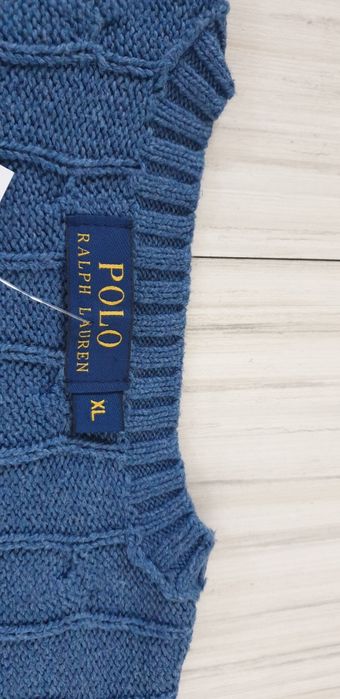 POLO Ralph Lauren Cable Cotton / Knit  XL НОВО! ОРИГИНАЛ! Мъжки Пулове