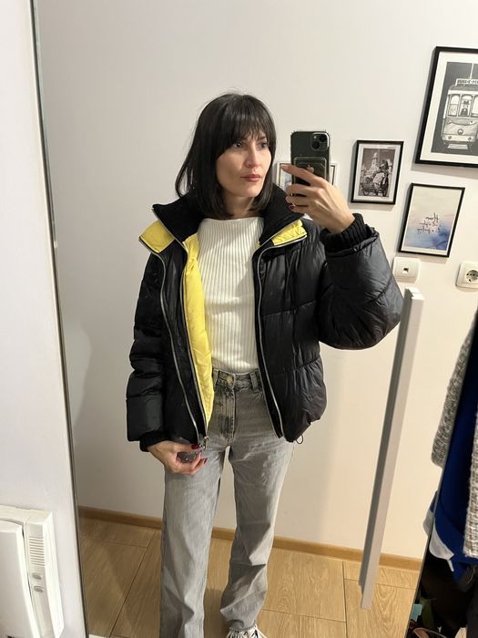 Зимно яке ZARA XS размер бомбър оувърсайз