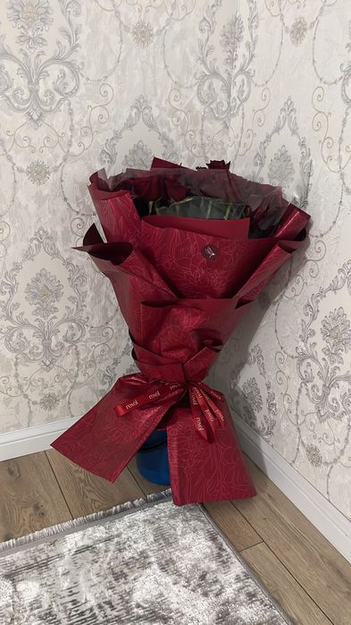 Цветы розы букет