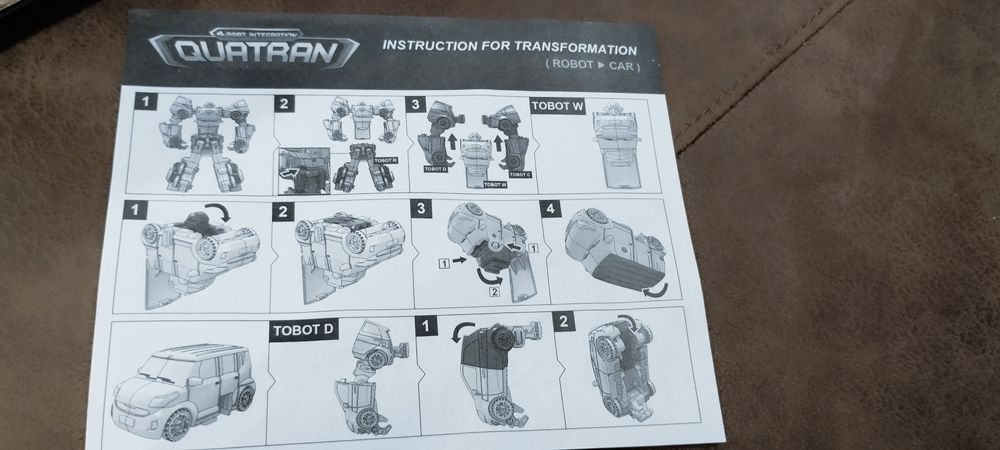 Тобот quatran трансформер игрушка