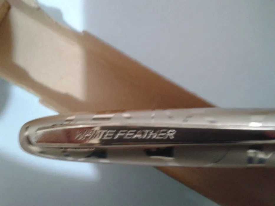 Stilou anii 70 WHITE FEATHER ca NOU