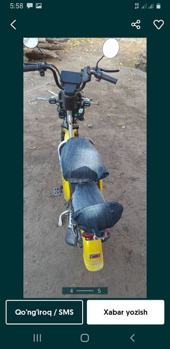 Elektroskuter ixcham va qulay