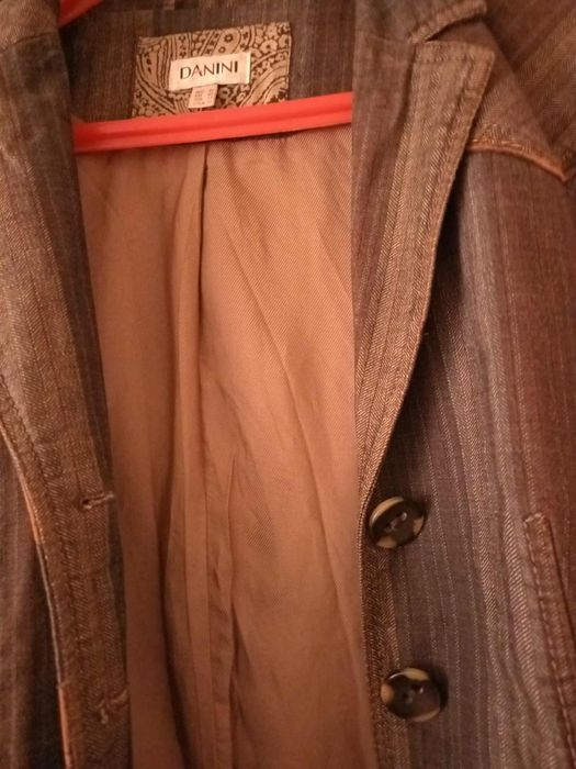 Дамско дънково  сако