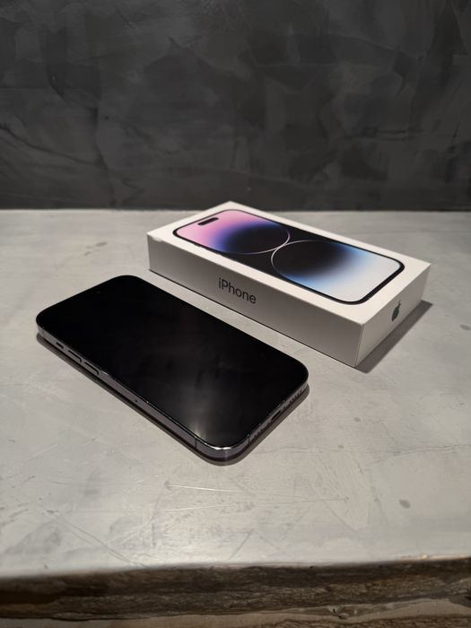 КАТО ЧИСТО НОВ Iphone 14 Pro 256 GB Deep Purple