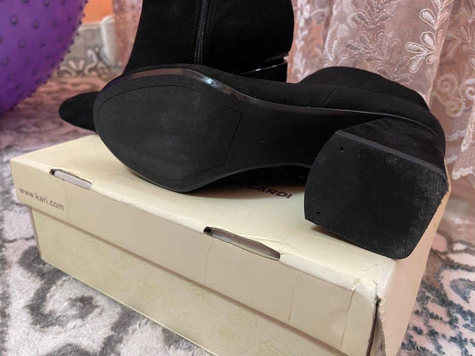 Замш ботинка 39 размер