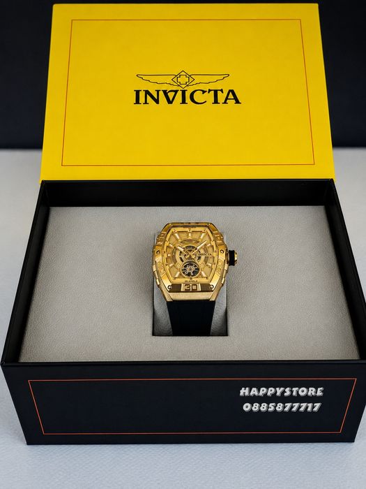 INVICTA Premier automatic Gold 42 mm, Инвикта нов мъжки часовник