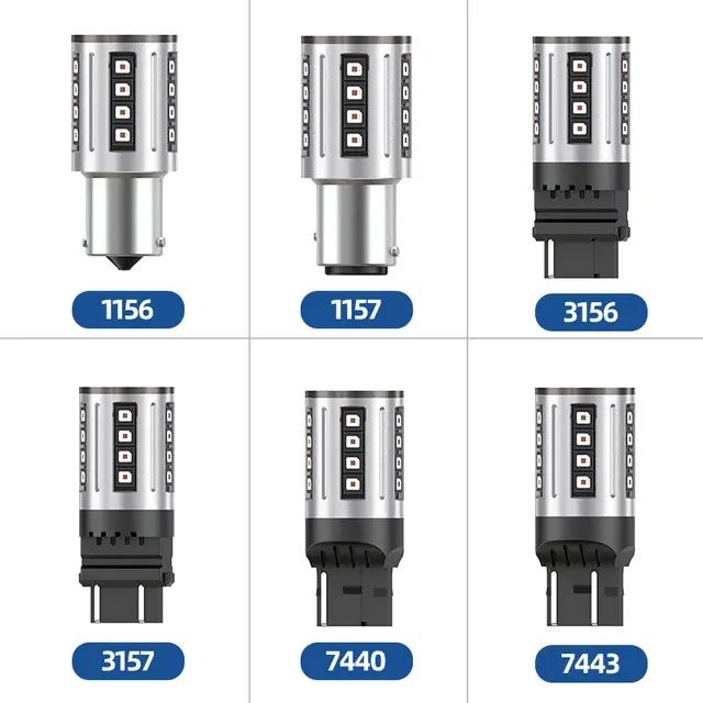 Промоция!!!Led canbus P21w Py21w 7440 7443 Osram Chip
