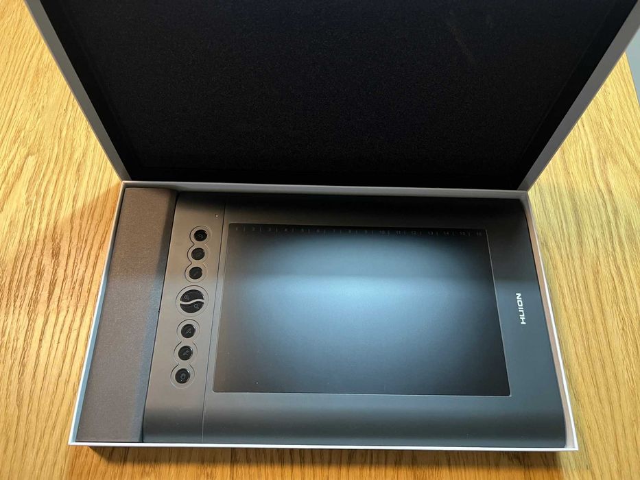 Tableta grafica HUION H610PRO V2 USB, Negru