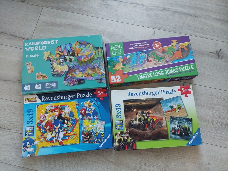 Лотове играчки, пъзели 3+ години