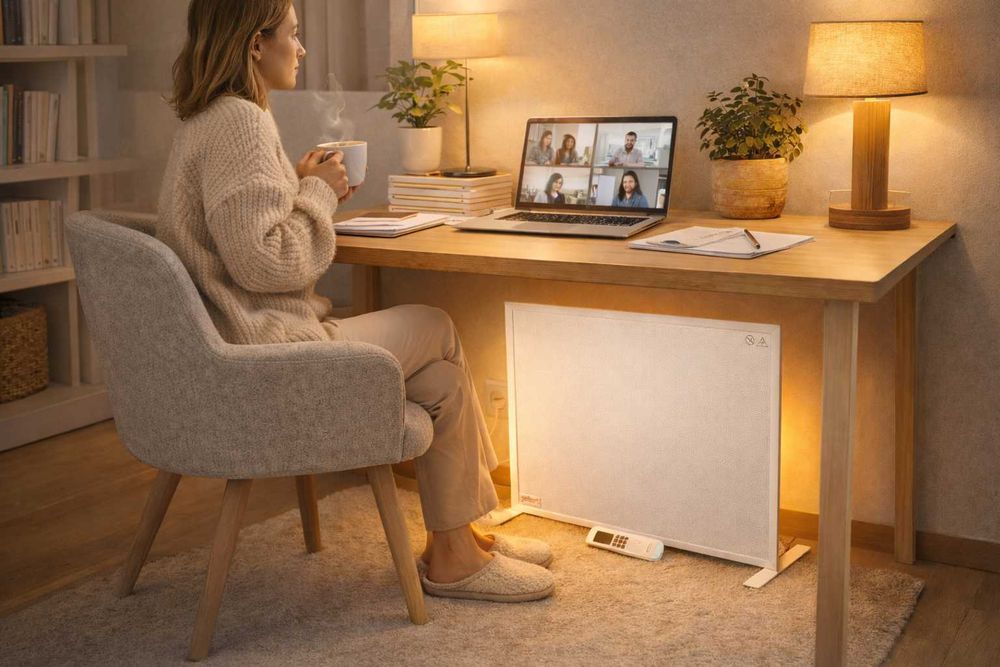 Panou radiant infrarosu 300W pentru incalzire eficienta