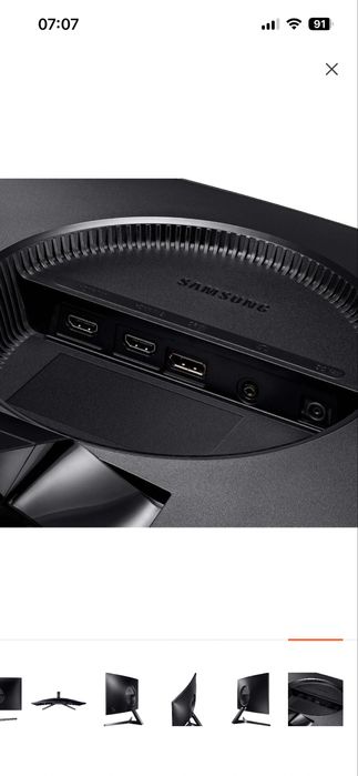 Монитор Самсунг игровой