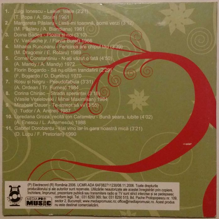Dacia - Împreună de 40 de ani [CD muzică]