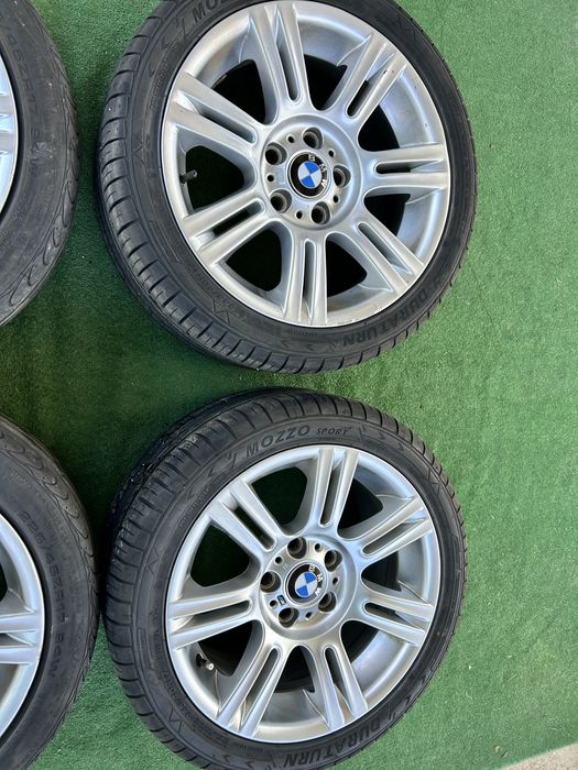 5x120 17 оргинални спорт пакет М кови за BMW със летни гуми