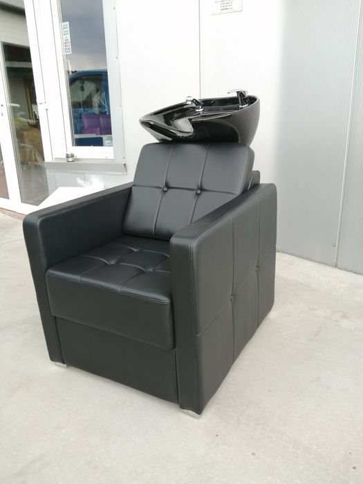 Unitate de spalare cu chiuveta neagra