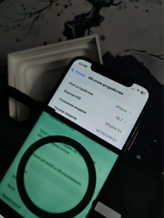 айфон хс 63% каробка есть