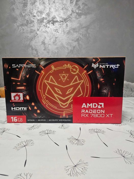 Видео карта AMD Radeon RX 7800XT 16GB Sapphire Nitro+