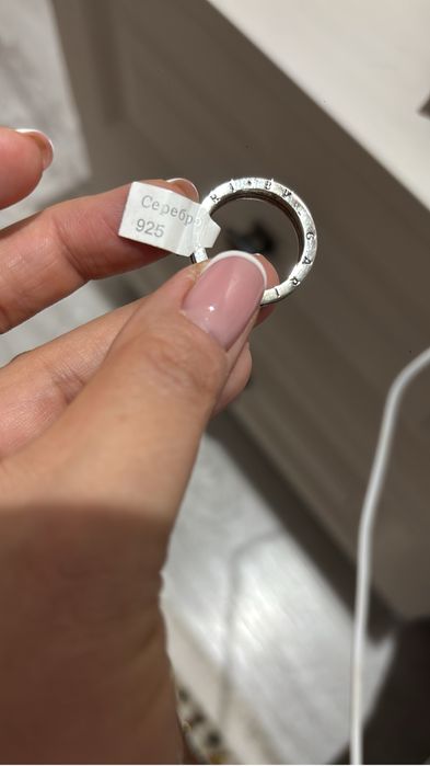 Продам кольцо серебро 19 размер