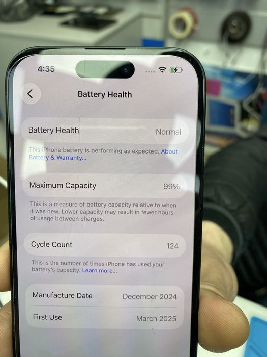 IPHON 15 128GB Като нов батерия 99%