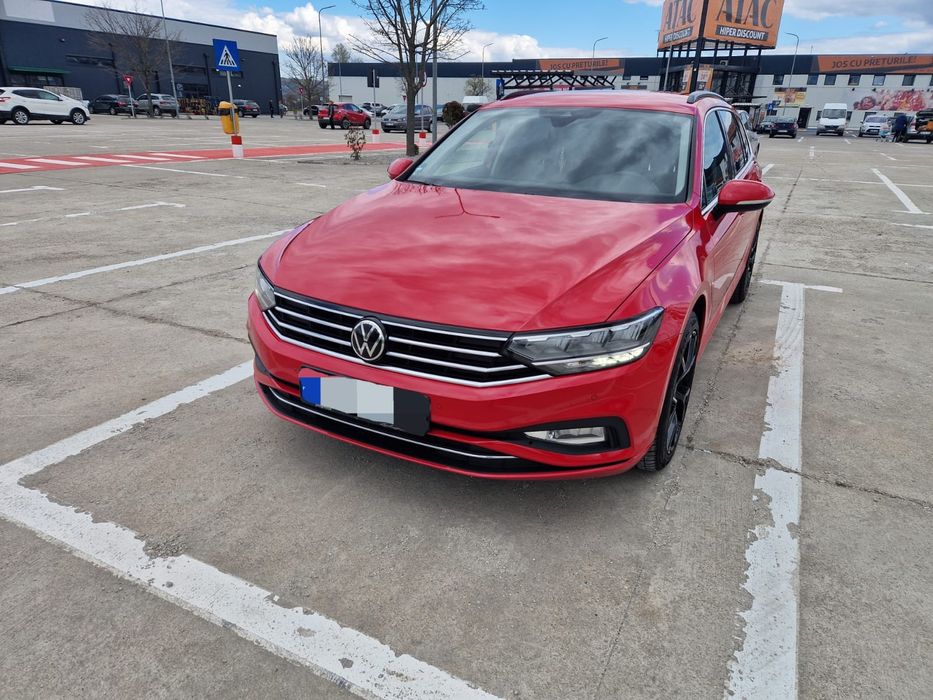 Volkswagen  Passat break rosu