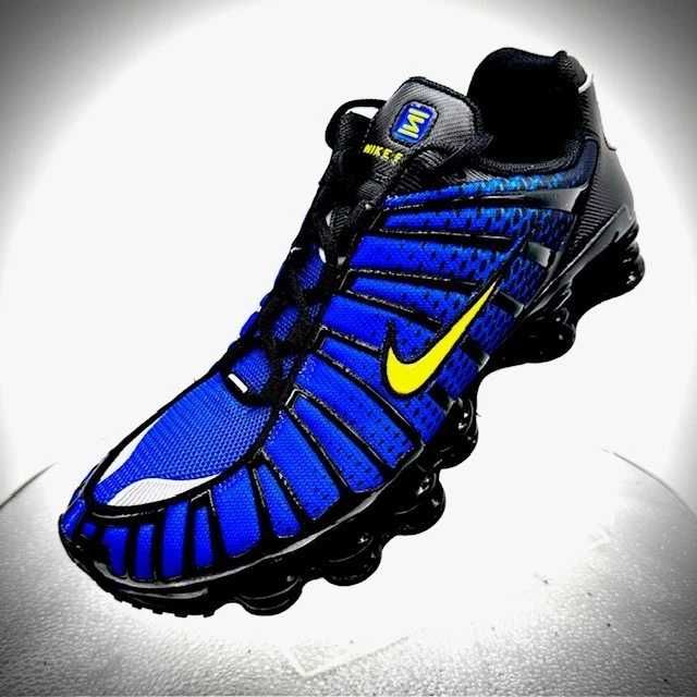 НОВИ! / NIKE / Shox TL / Blue Yellow
