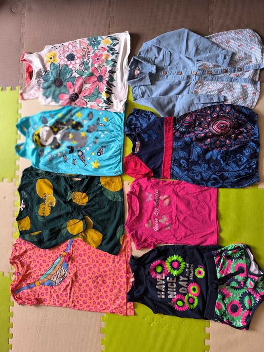 Летни дрешки за момиче 5 г. (Mayoral,Boboli,Okaidi)