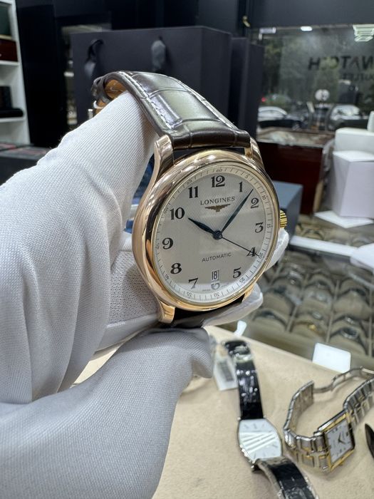 Золотые Часы Longines Master Collection 750Пробы