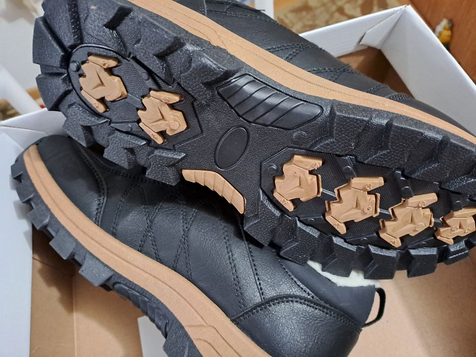 Ghete piele& blana naturala