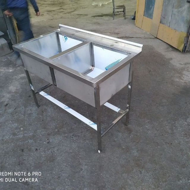 Moyka 1 va 2 taligi nerjavikadan tayyorlangan sifatli va ishonchli