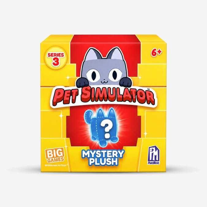 Плюшена играчка изненада Pet Simulator Roblox