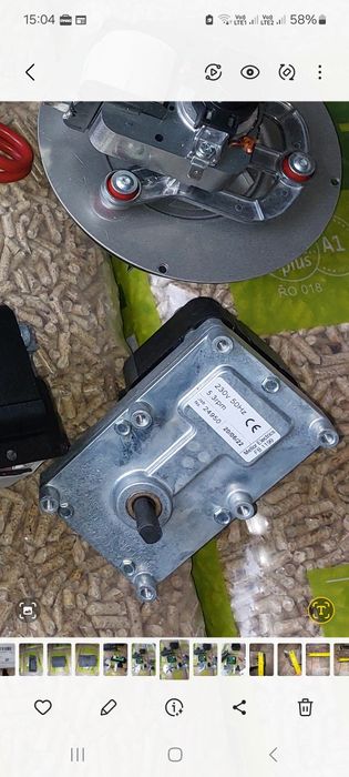 Ventilator gaze,bujie,creuzet,centrala peletii,Sontec,Fornello Romstal