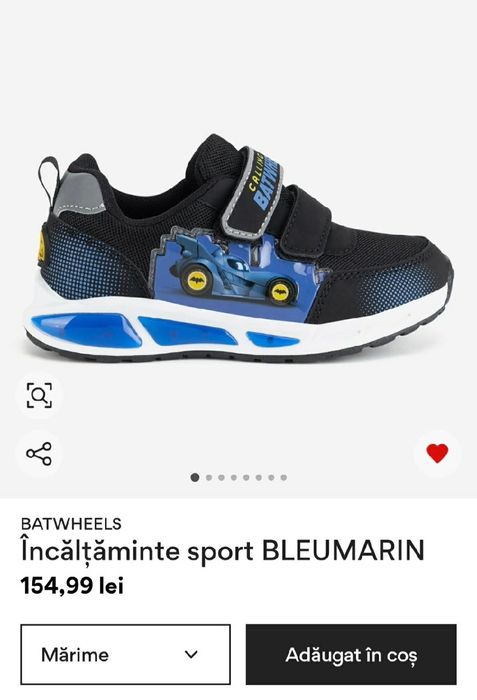 Încălțăminte sport Batwheels  mar. 29 cu leduri