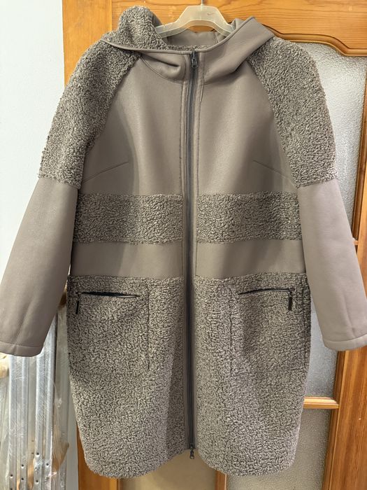 Шикарная двусторонняя куртка-дубленка