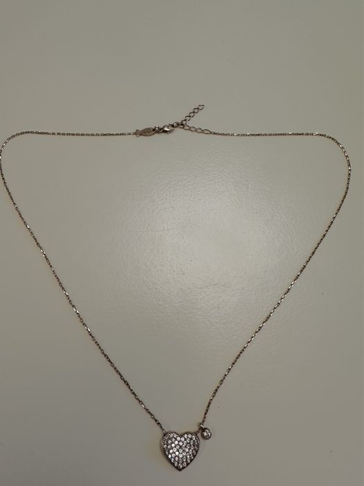 Coliere BB Collection, tenis, din argint placat cu aur rose 925