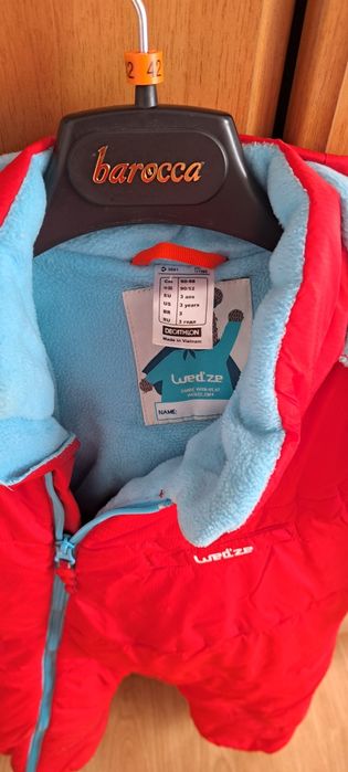 Geaca iarna costum complet Decathlon vârsta 3 ani
