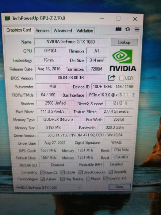 MSI TITAN gt73 _