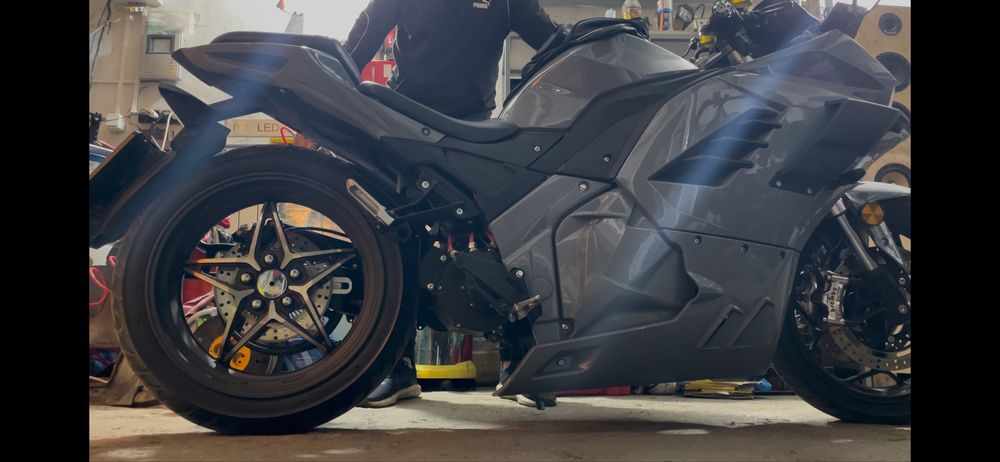 Электромотоцикл пневмоподвеска DUCATI 8 кВт  Документ