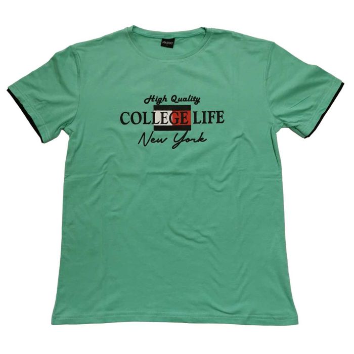 Мъжка тениска с надпис