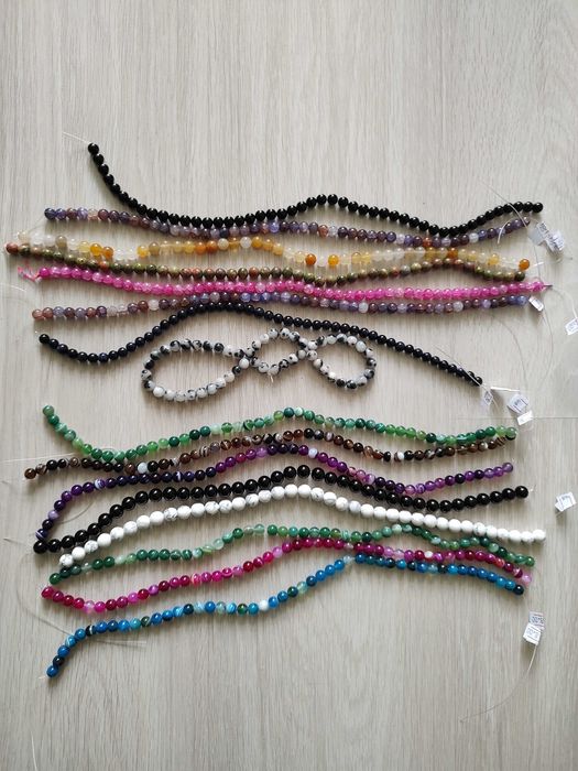 Намалени от 8 лв-Естествени камъни Нанизи, Полускъпоценни камъни