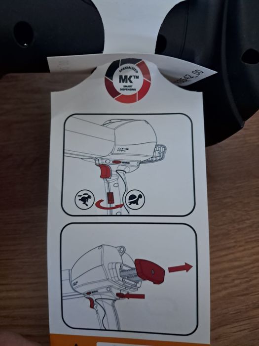 Pistol de dozat cu presiune..