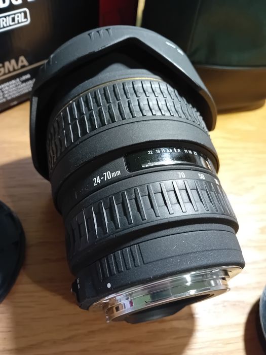 Обектив Sigma 24-70 за Canon