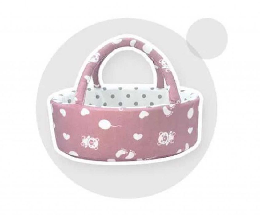 Бебешка кукла с кошница и аксесоари