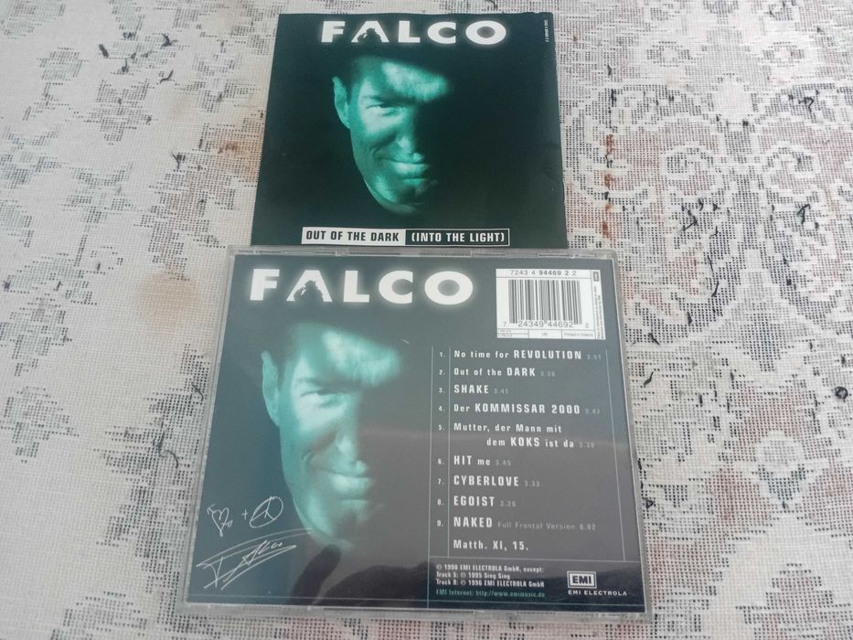 Vand CD muzica, Falco, album Out of the Dark