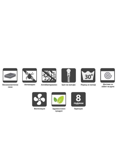 Матрак Двулицев Mattro Prime Comfort 150/190