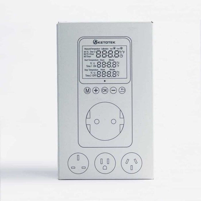 Ketotek Цифров термостат Температурен регулатор НОВИ!